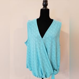 Michael Kors sleeveless plus top